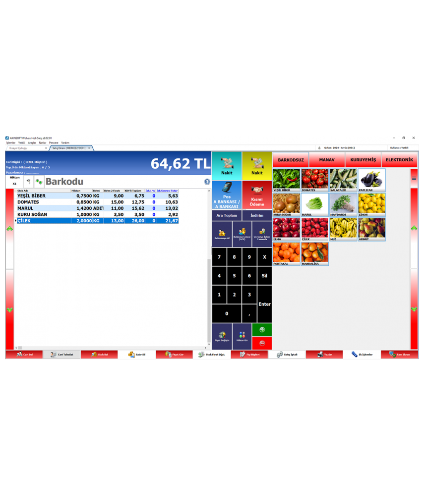 Akınsoft Hızlı Satış