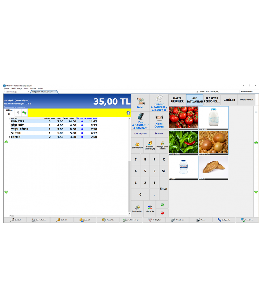 Akınsoft Hızlı Satış