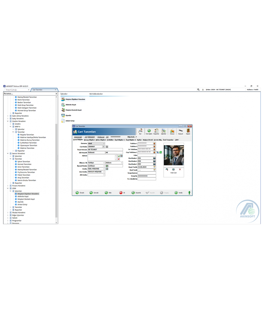 Akınsoft Wolvox ERP