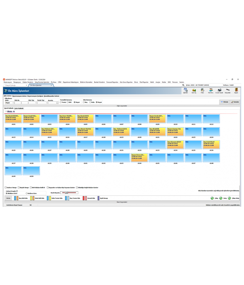 Akınsoft Otel Yönetimi