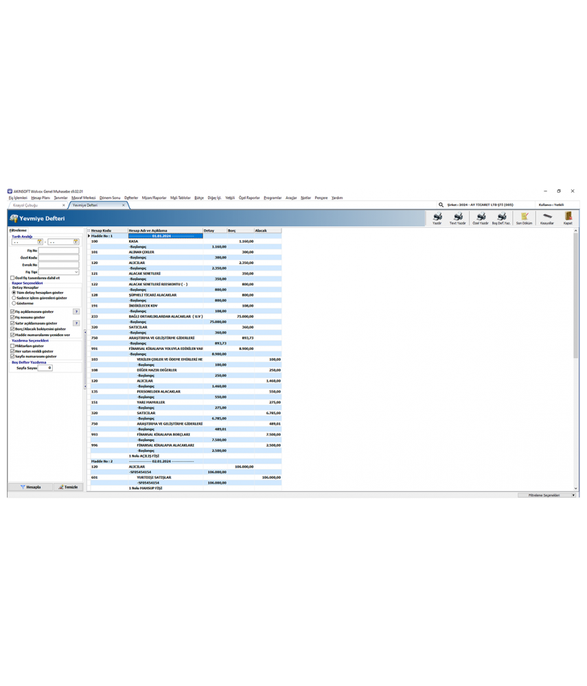 Akınsoft Genel Muhasebe