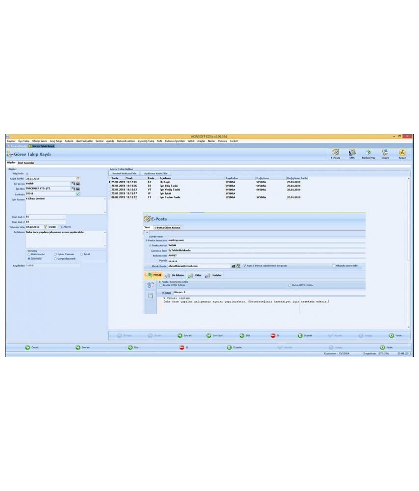 Akınsoft E-Ofis (Ofis ve Veri Yönetimi )