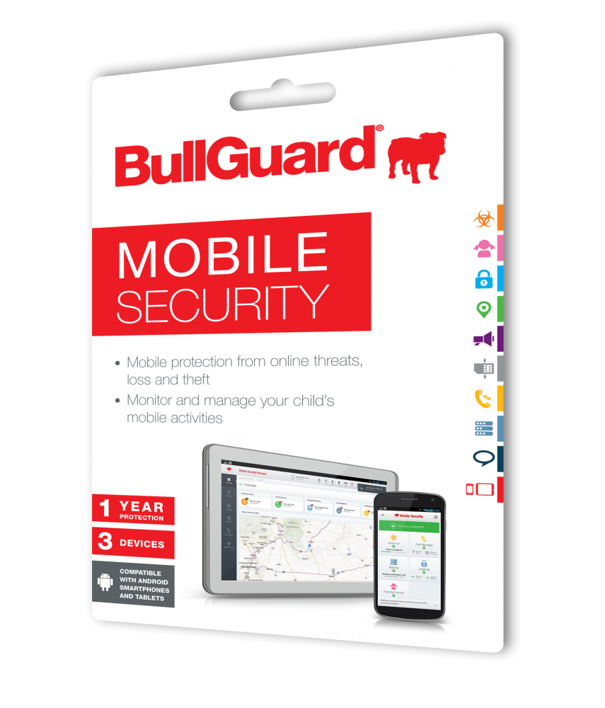 Bullguard Antivirüs Mobile Security 1 Yıl 3 Cihaz