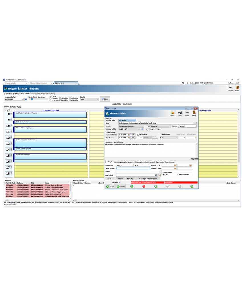 Akınsoft Wolvox ERP