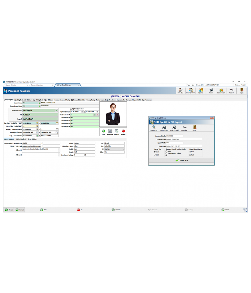 Akınsoft Wolvox HRM