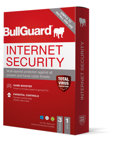 Bullguard İnternet Security 1 Yıl 3 Cihaz