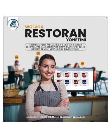 AKINSOFT Wolvox Restoran Yönetimi