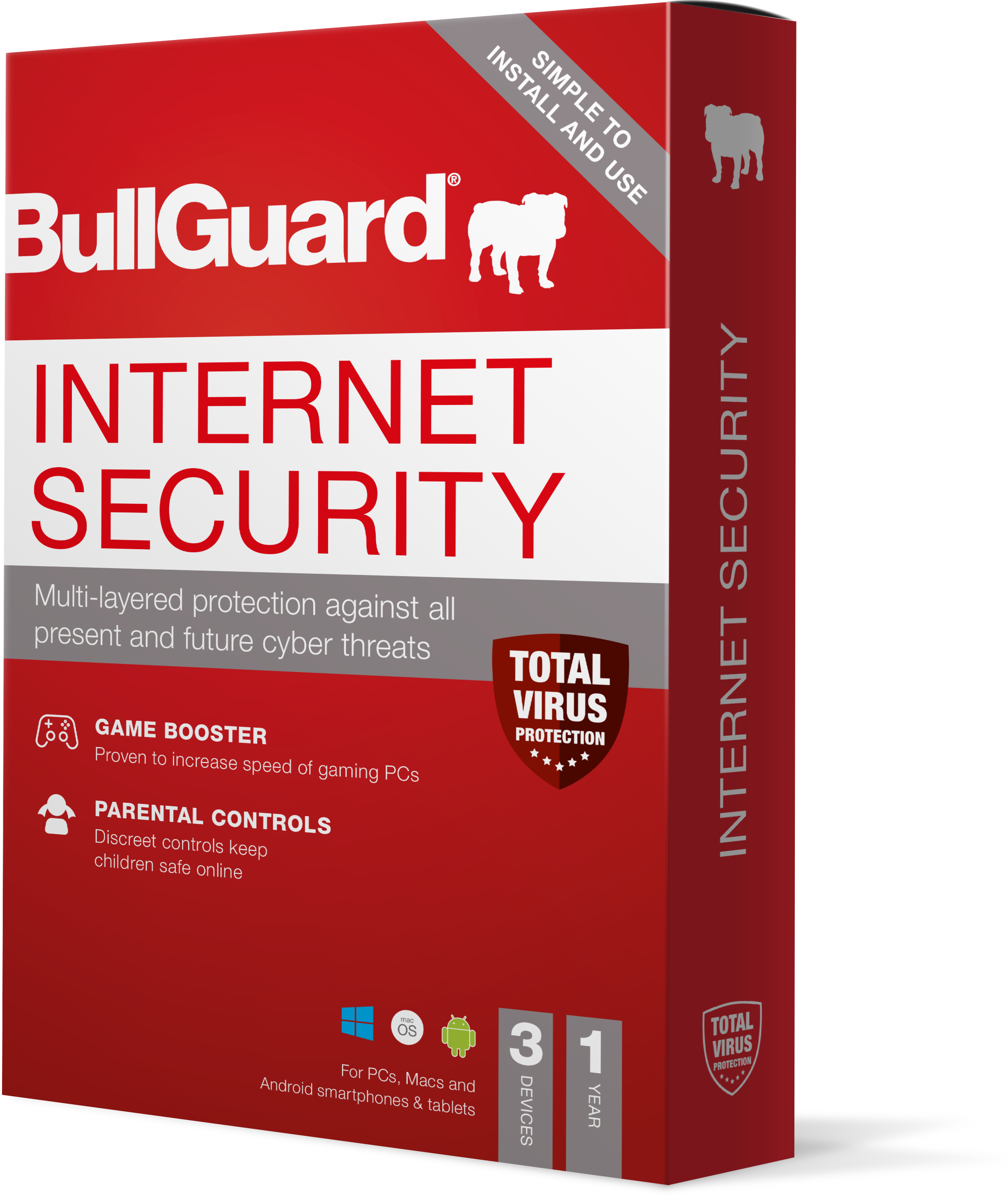 Bullguard İnternet Security 1 Yıl 1 Cihaz