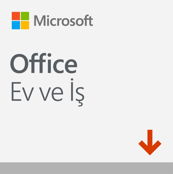 Microsoft Office Ev ve İş 2019-Elektronik Lisans T5D-03184 PC veya Mac TR/ENG
