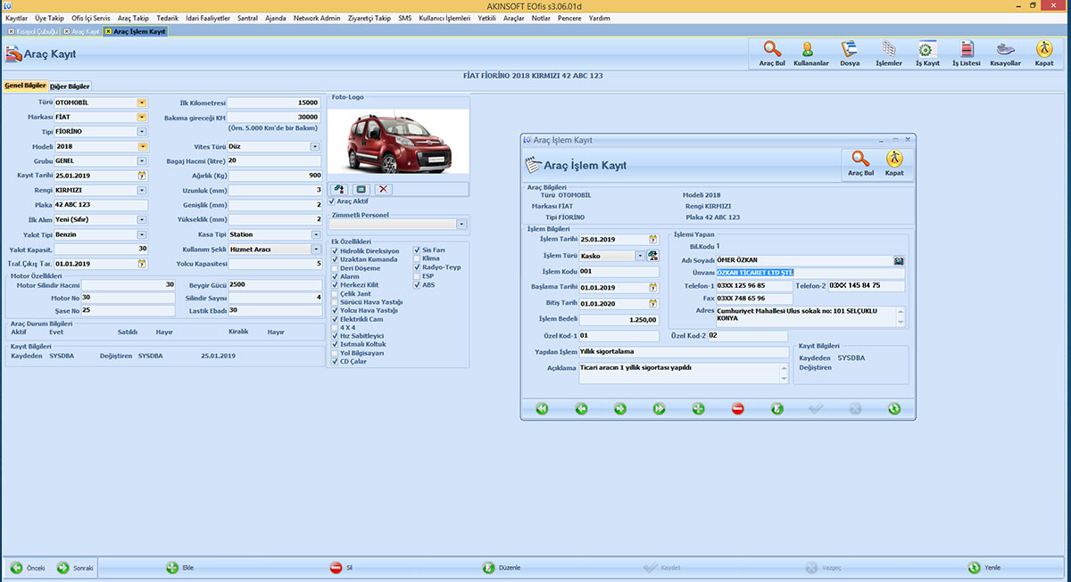 Akınsoft E-Ofis (Ofis ve Veri Yönetimi )