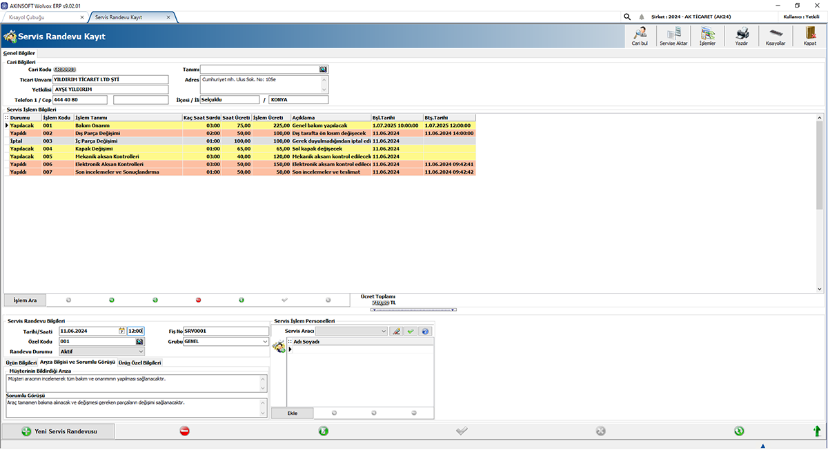 Akınsoft Wolvox ERP
