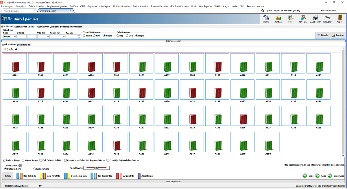 Akınsoft Otel Yönetimi