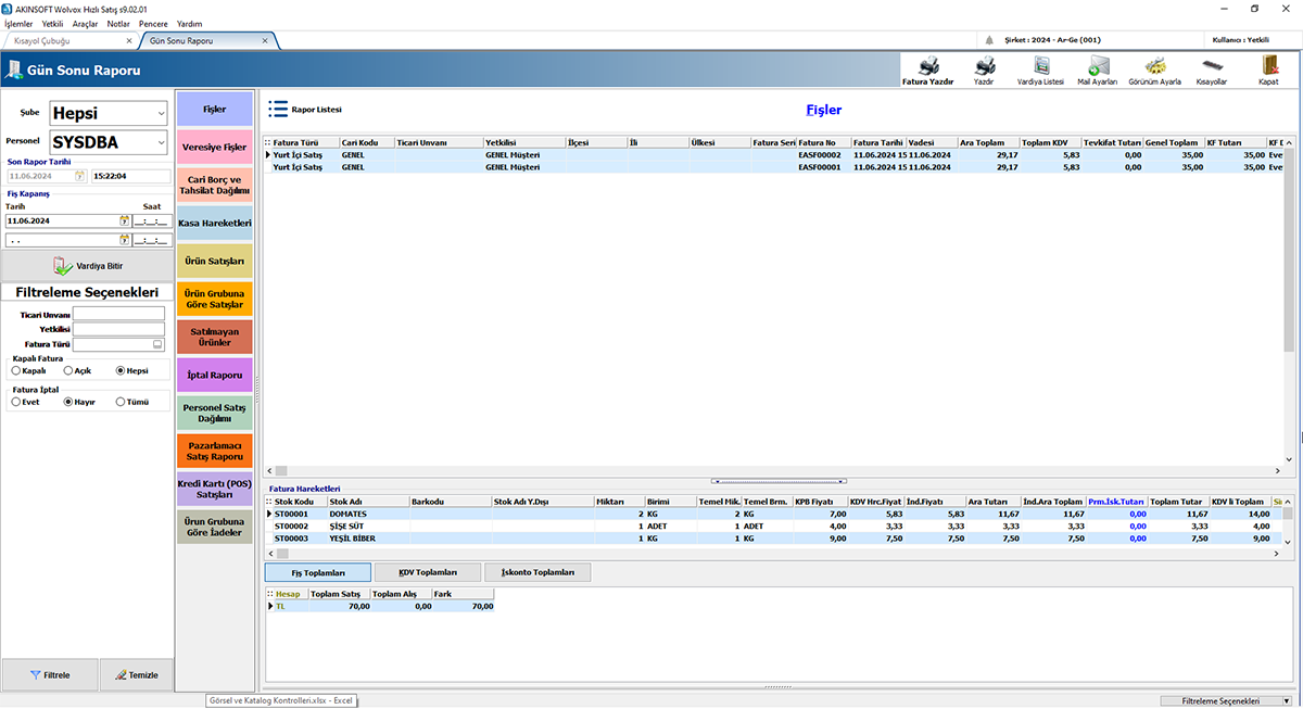 Akınsoft Hızlı Satış
