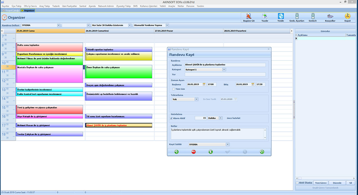 Akınsoft E-Ofis (Ofis ve Veri Yönetimi )